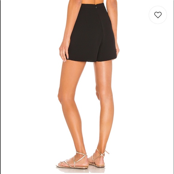 NWT BCBGMAXAZRIA Silk Georgette pleated Short Sz L - Picture 9 of 15